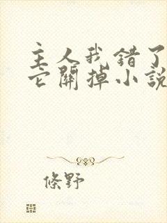 主人我错了请把它关掉小说