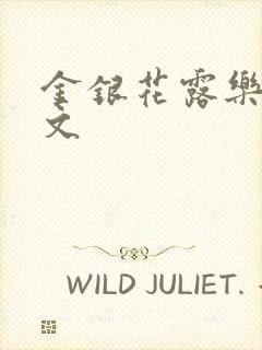 金银花露乐可全文