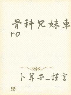 骨科兄妹车多pro