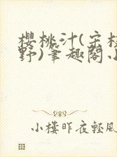 樱桃汁(宋枝江野)笔趣阁小说渡欲