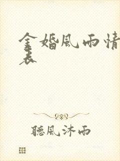 金婚风雨情演员表