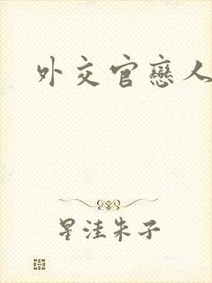 外交官恋人小说