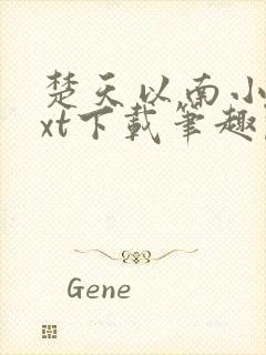 楚天以南小说txt下载笔趣阁