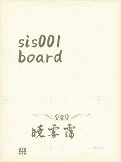 sis001 board