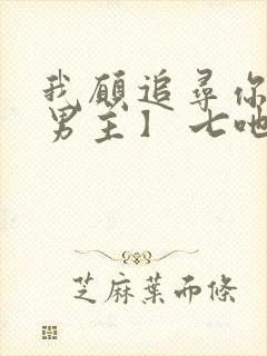 我愿追寻你【双男主】 七吔