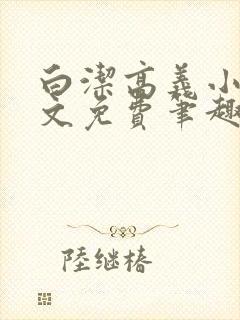 白洁高义小说全文免费笔趣阁阅读高