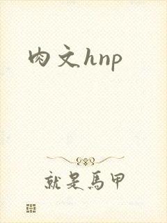 肉文hnp