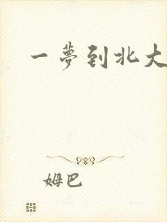 一梦到北大