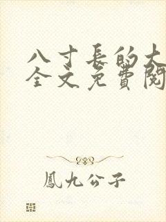 八寸长的大宝贝全文免费阅读