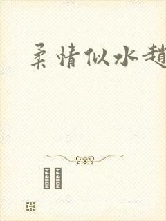 柔情似水赵雅儿