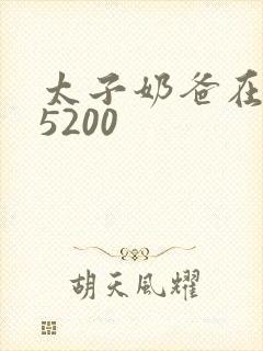 太子奶爸在花都5200