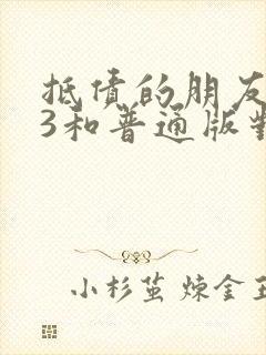 抵债的朋友麦子3和普通版对比