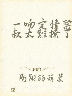 一吻定情禁欲小叔太难撩了