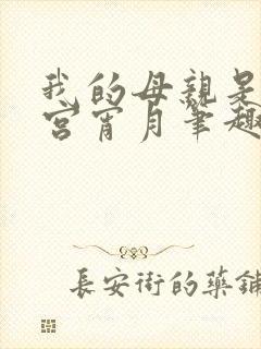 我的母亲是大帝宫宵月笔趣阁