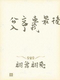 公交车最后一排入了我