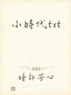 小时代txt