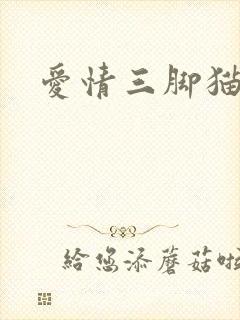 爱情三脚猫