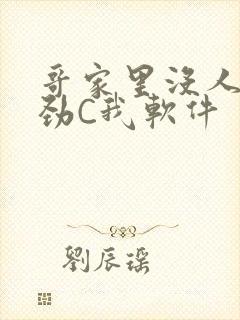 哥家里没人使点劲C我软件