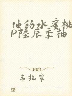 他的水蜜桃POP陆辰季柚