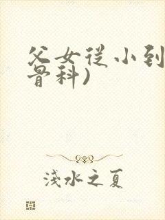 父女从小到大(骨科)