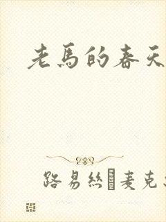 老马的春天敏静