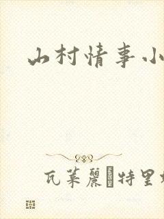 山村情事小说