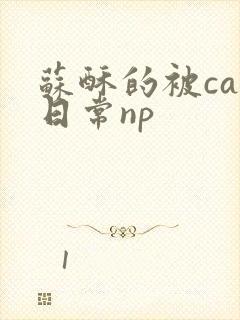 苏酥的被cao日常np