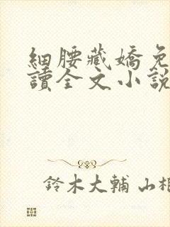 细腰藏娇免费阅读全文小说苏珞浅