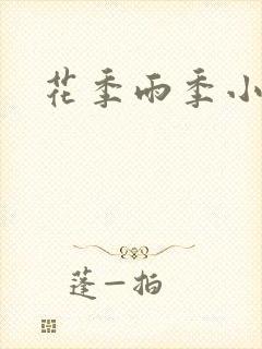 花季雨季小说