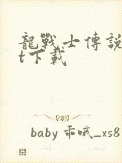 龙战士传说txt下载