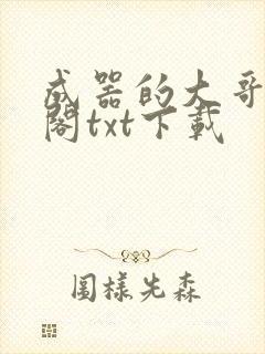 成器的大哥笔趣阁txt下载