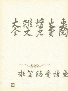 大杂烩火车小说全文免费阅读