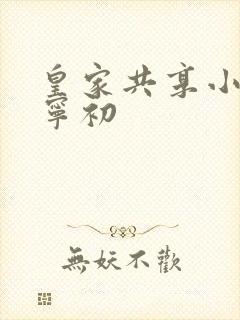 皇家共享小公主宁初