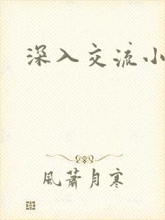深入交流小说
