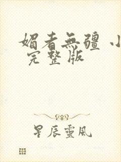 媚者无疆 小说 完整版