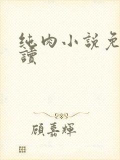 纯肉小说免费阅读