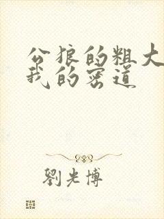 公狼的粗大挺进我的密道