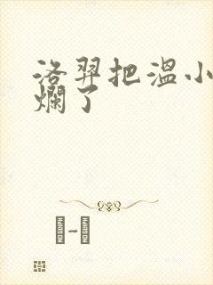 洛羿把温小辉做烂了