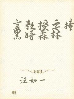 言教授要撞坏了黑暗森林