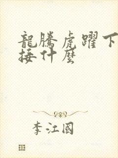 龙腾虎跃下一句接什么
