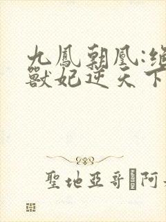 九凤朝凰:绝色兽妃逆天下