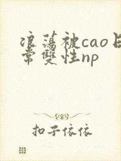 浪荡被cao日常双性np