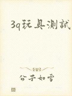 3q玩具测试员