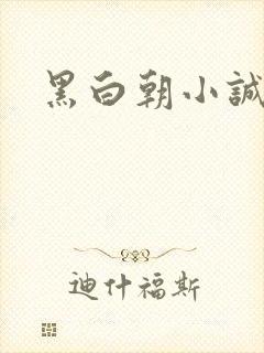 黑白朝小诚