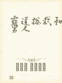 霸道总裁和他的男人