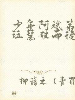 少年阿斌第二部珏慧破而后立