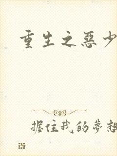 重生之恶少