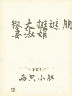 粗大挺进朋友人妻淑娟