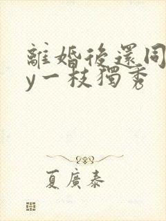 离婚后还同居by一枝独秀