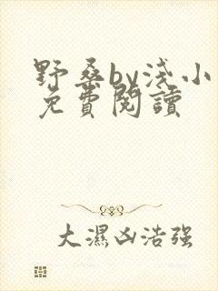 野桑by浅小说免费阅读